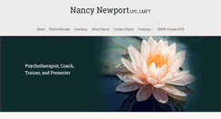 Desktop Screenshot of nancynewport.com