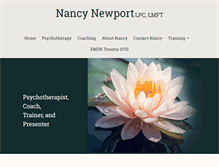 Tablet Screenshot of nancynewport.com